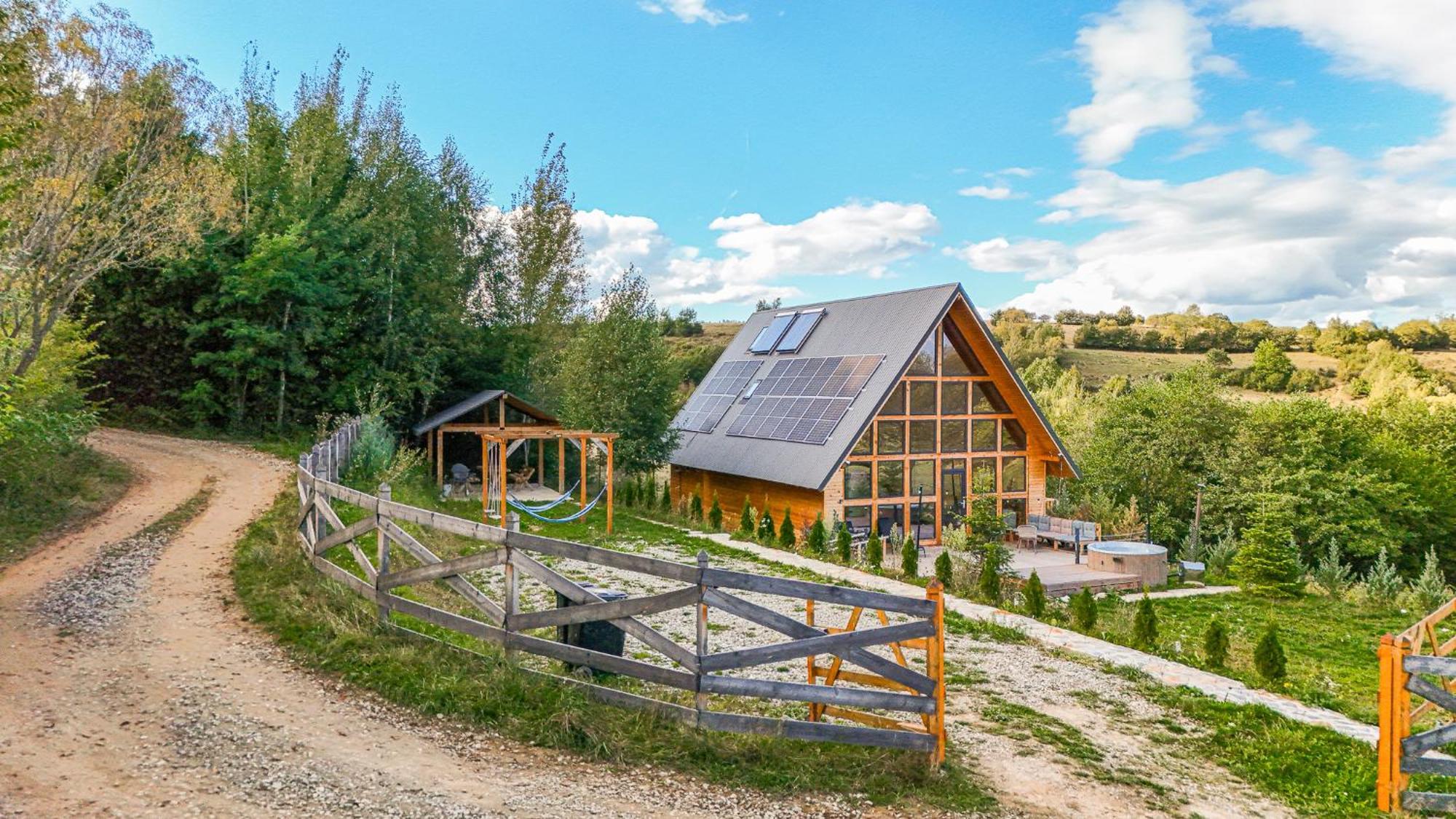 Cabana Timbernest Bran  Buitenkant foto