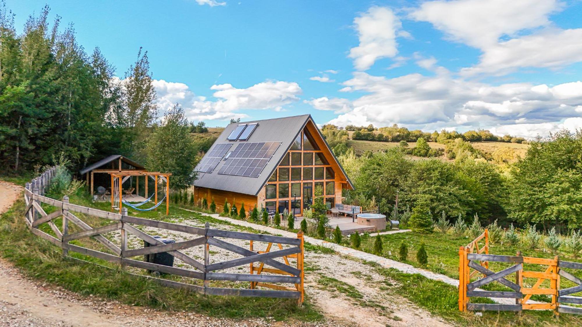 Cabana Timbernest Bran  Buitenkant foto