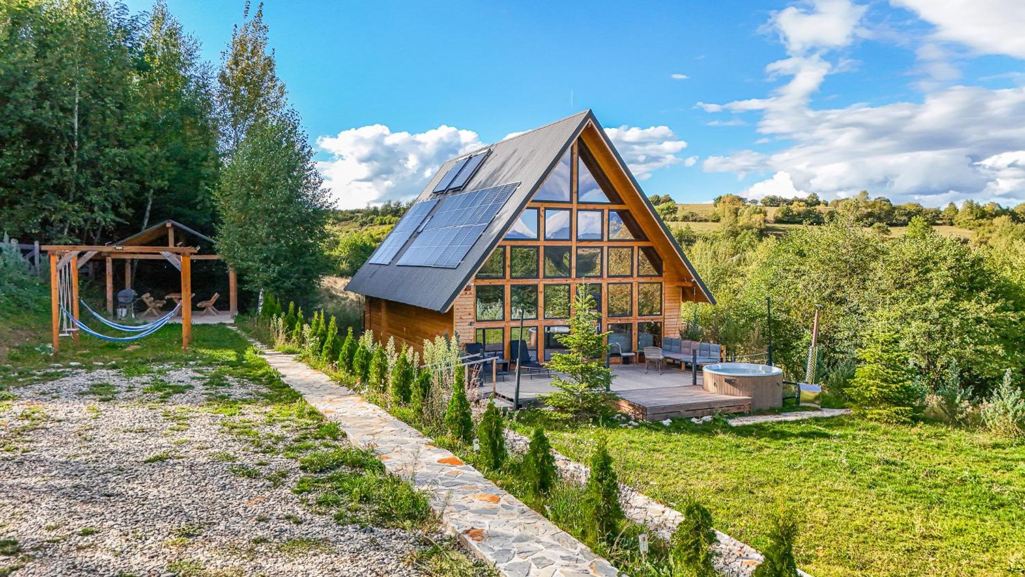 Cabana Timbernest Bran  Buitenkant foto