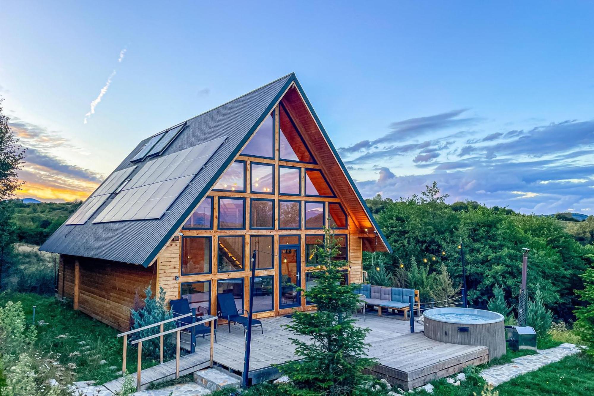 Cabana Timbernest Bran  Buitenkant foto