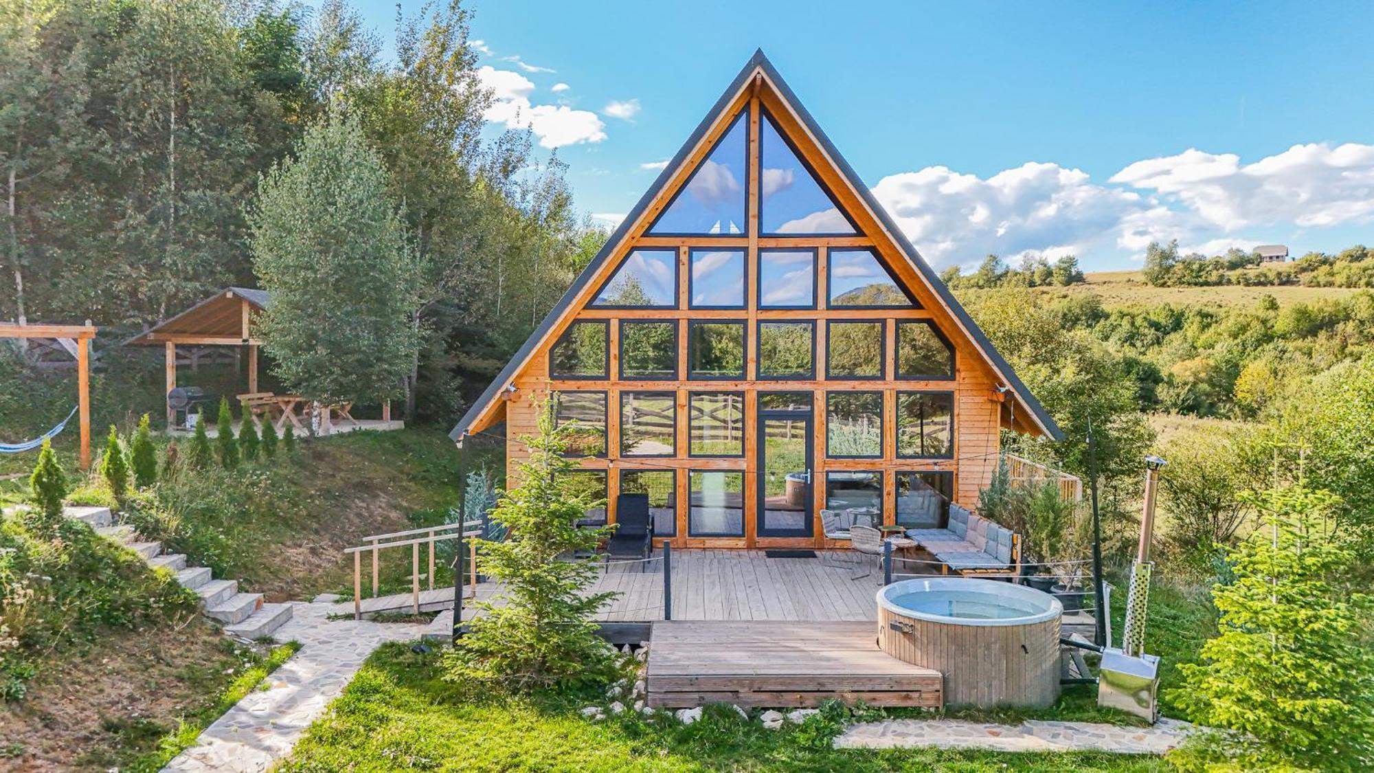 Cabana Timbernest Bran  Buitenkant foto