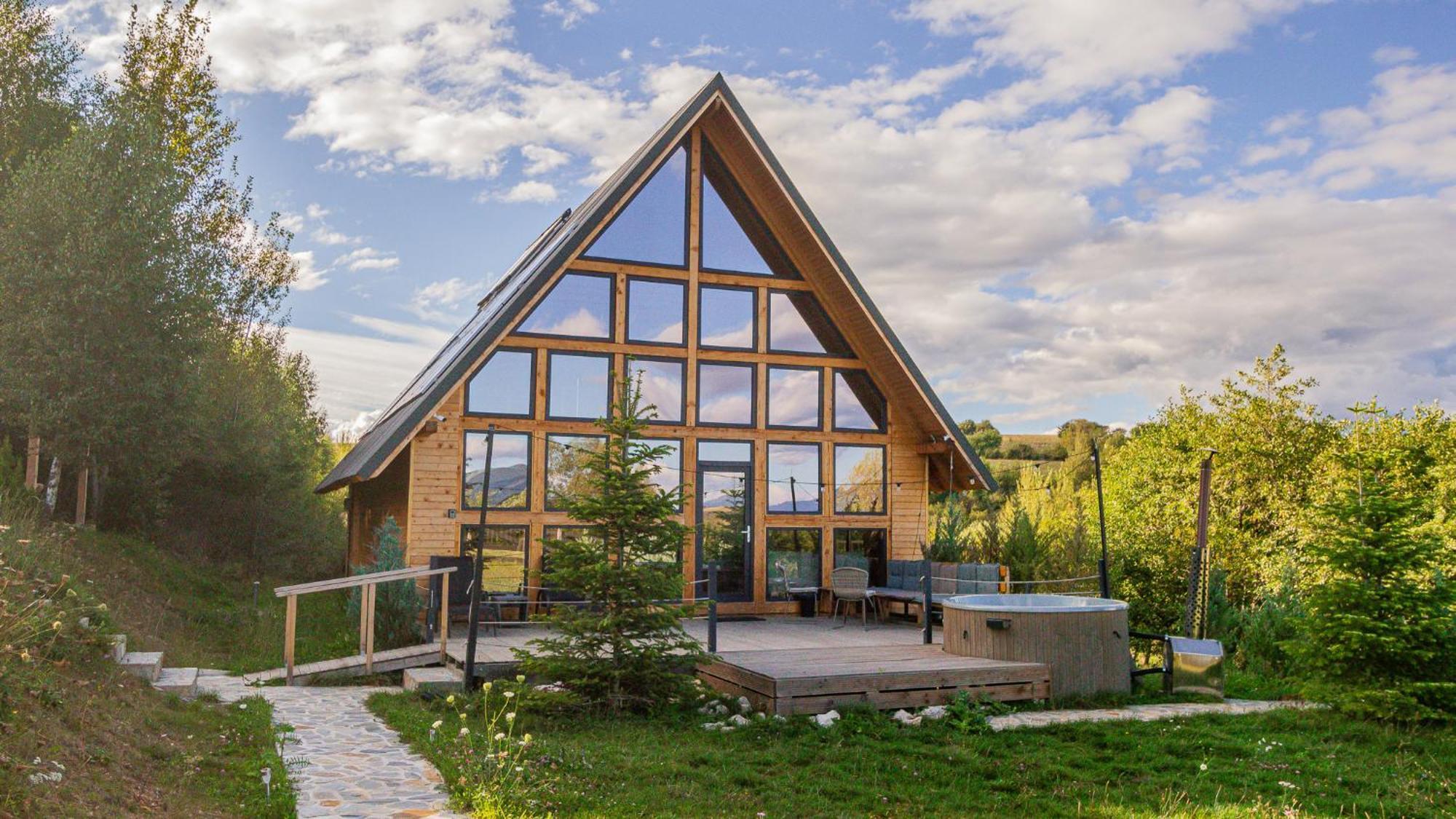 Cabana Timbernest Bran  Buitenkant foto