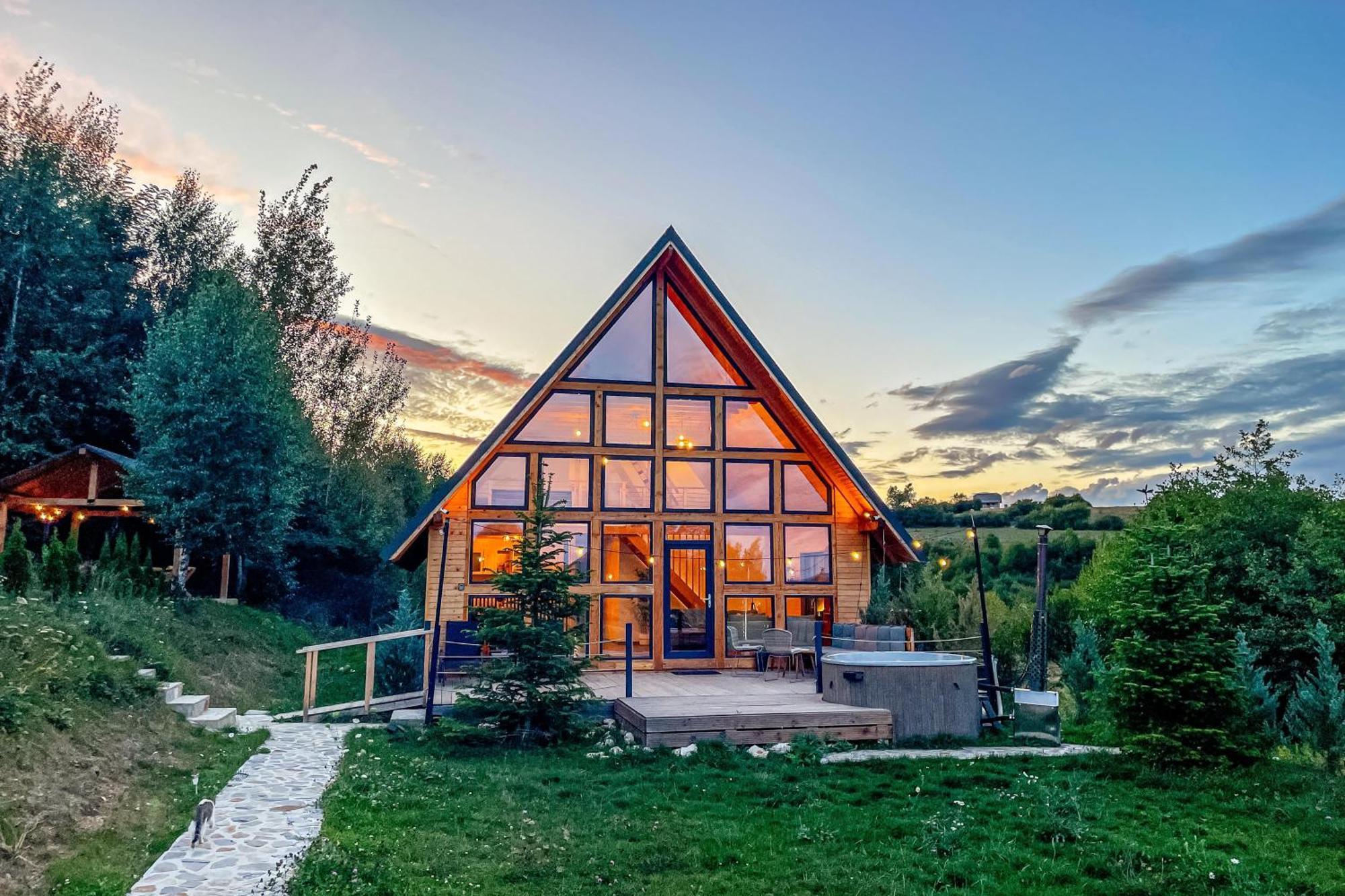 Cabana Timbernest Bran  Buitenkant foto