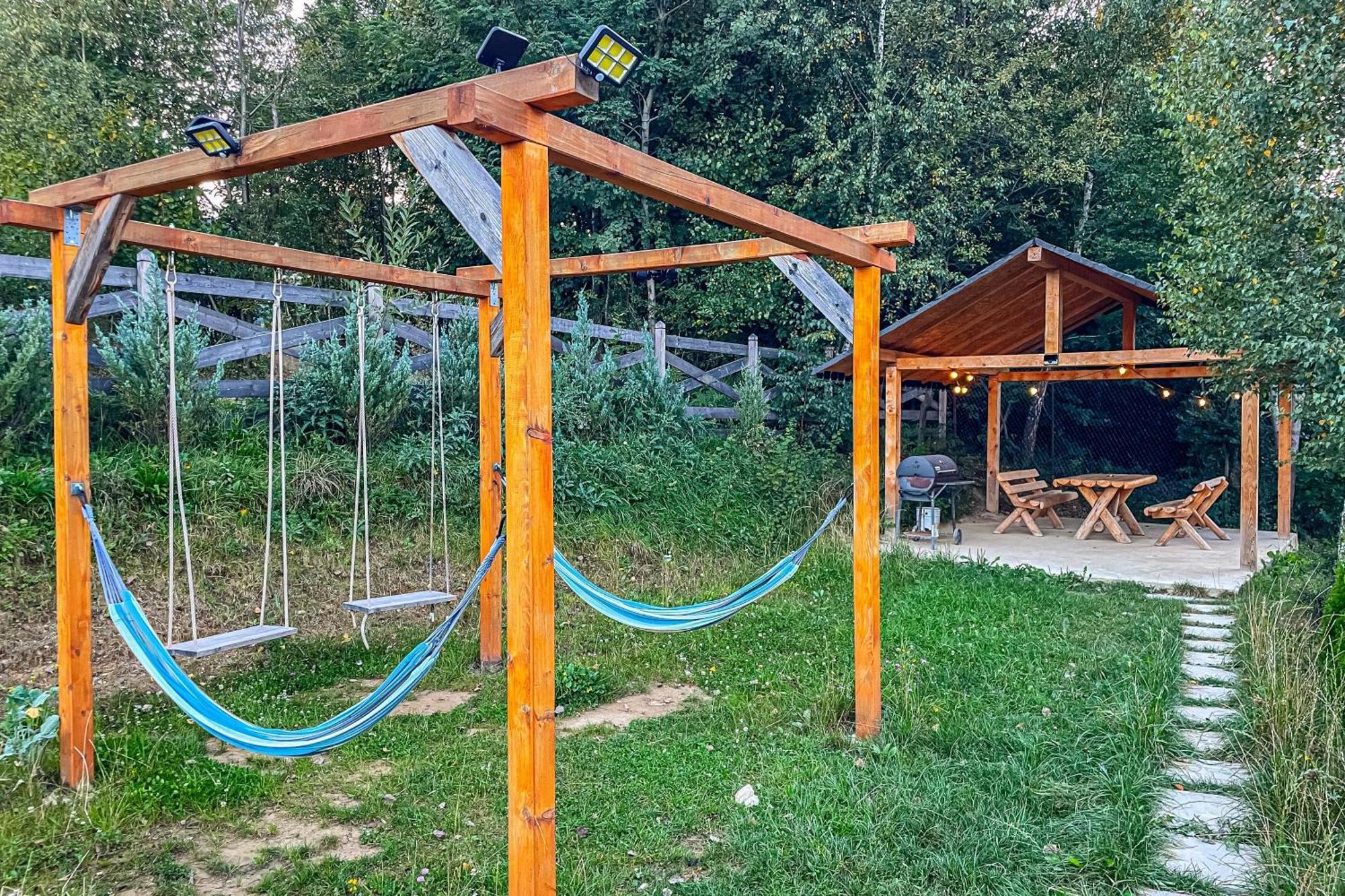 Cabana Timbernest Bran  Buitenkant foto