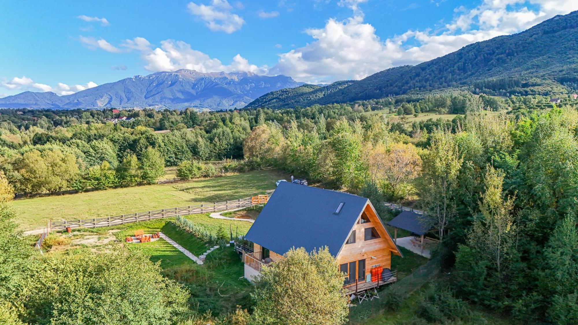Cabana Timbernest Bran  Buitenkant foto
