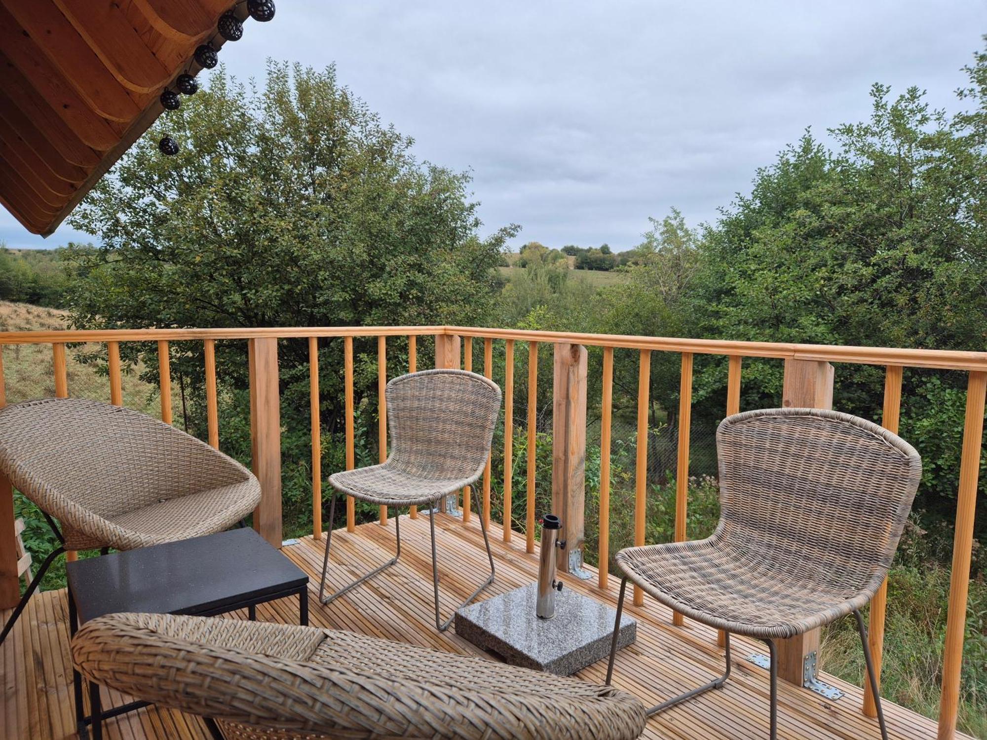 Cabana Timbernest Bran  Buitenkant foto