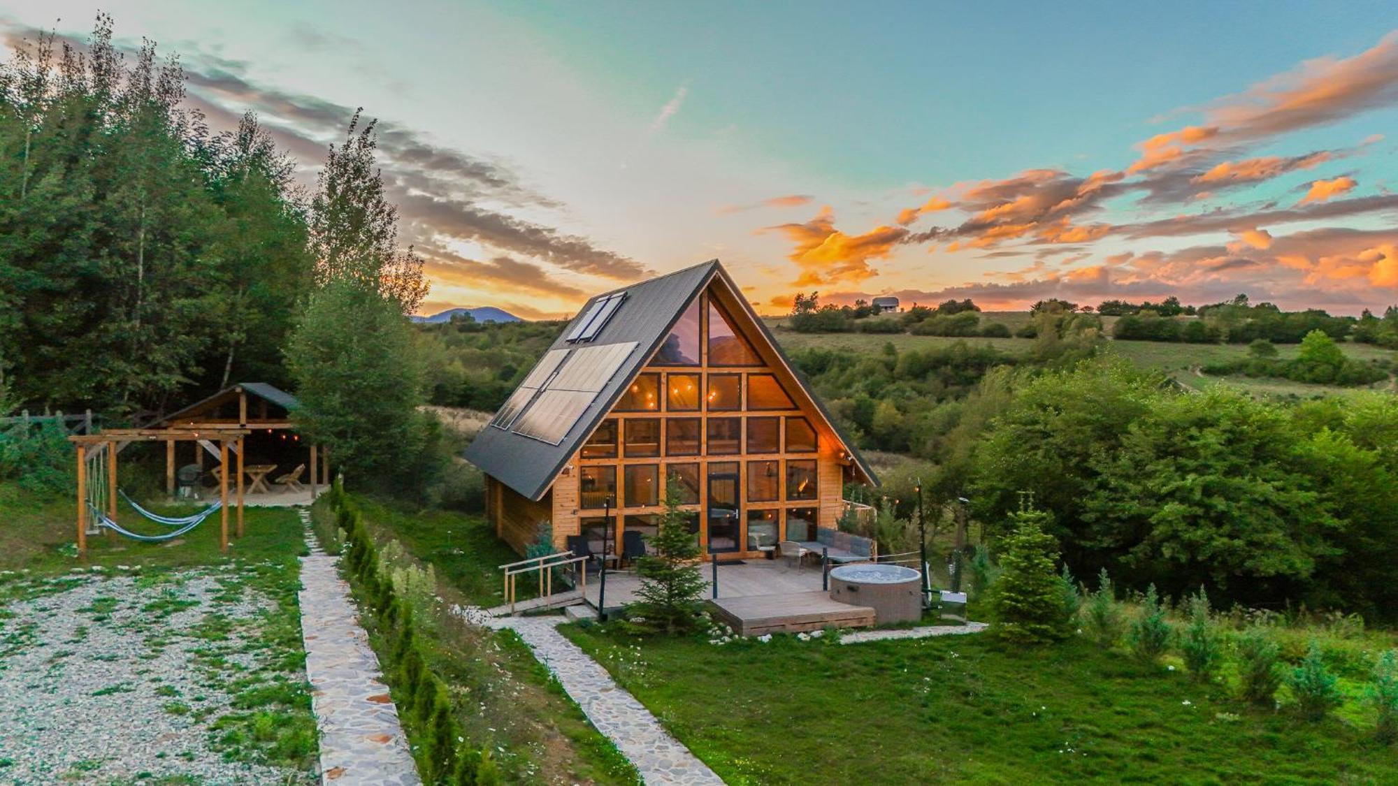 Cabana Timbernest Bran  Buitenkant foto