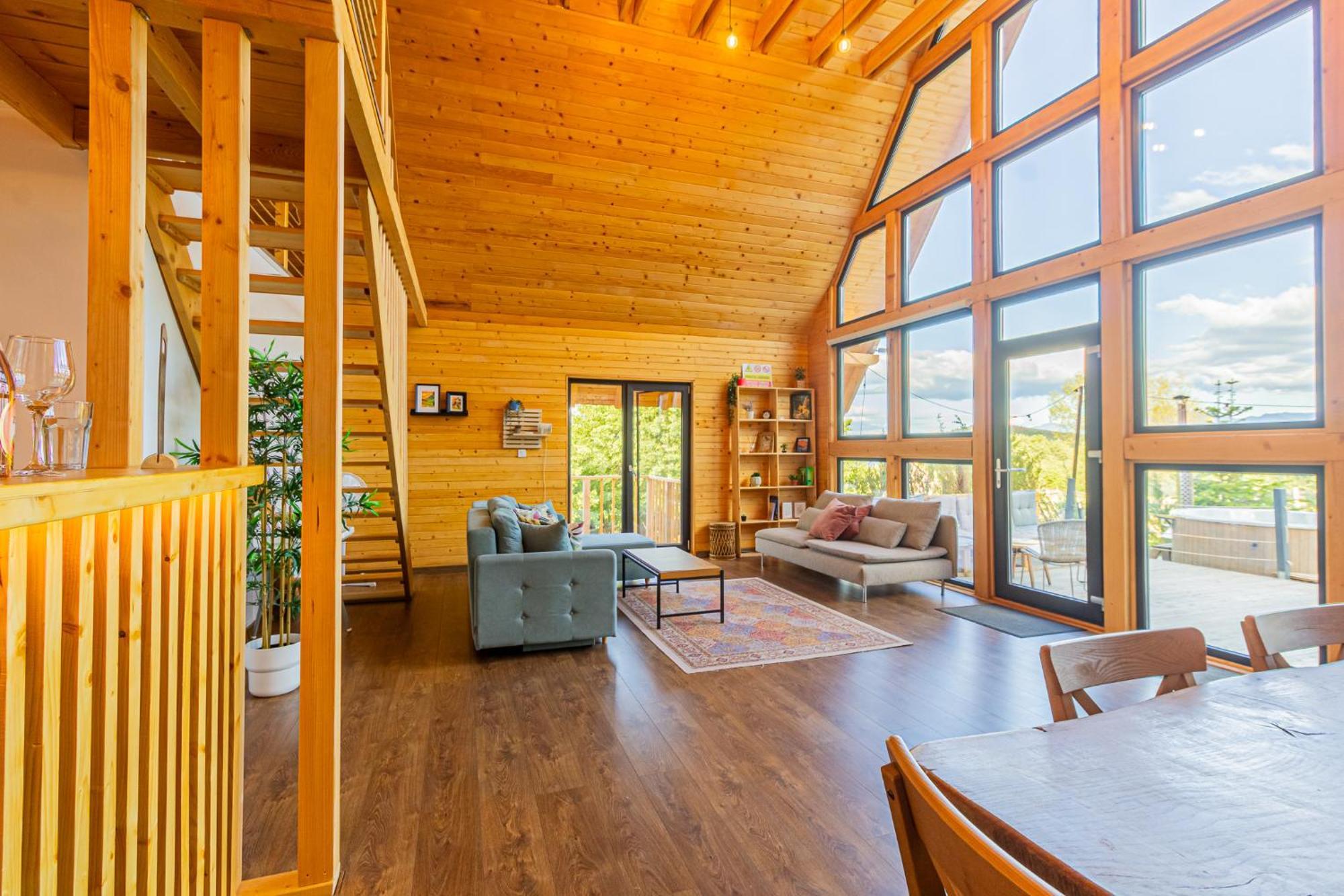 Cabana Timbernest Bran  Buitenkant foto